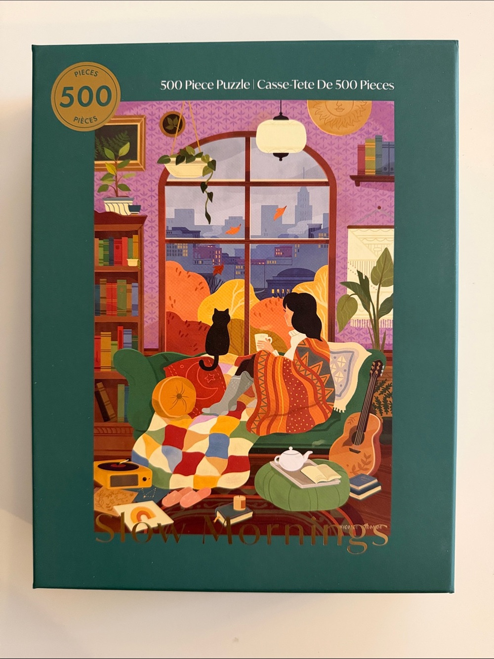Hobbry- Slow Mornings- 500-Piece Jigsaw Puzzle